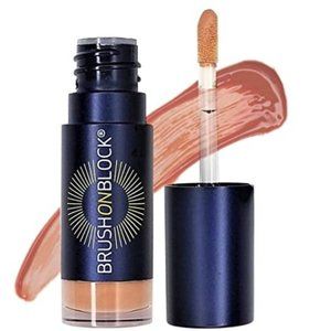 Brush On Block Protective Lip Oil, Broad Spectrum SPF 32 Sunscreen, Nude
